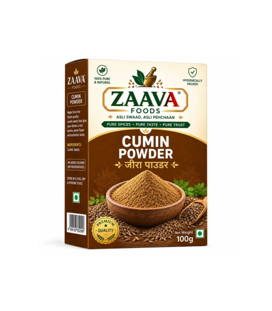 ZAAVA Cumin Powder ( Jeera ) 100g