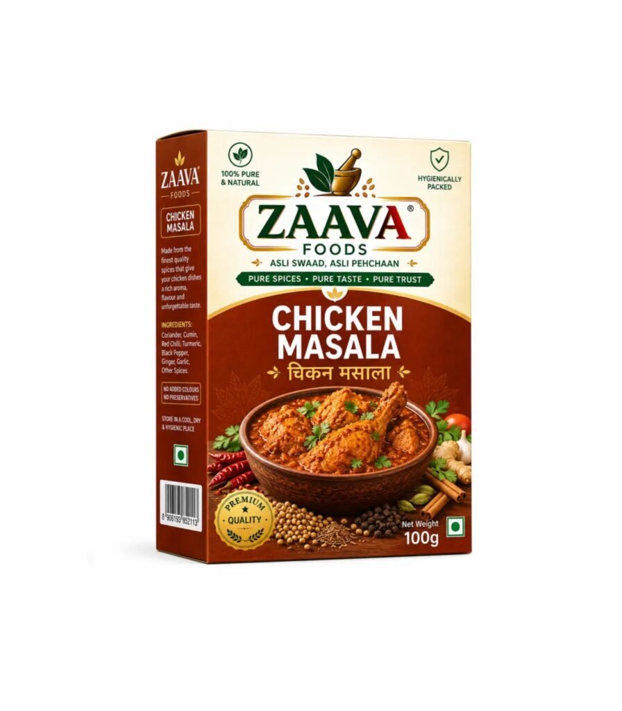 Zaava Chicken Masala 100g ( Meat Masala )