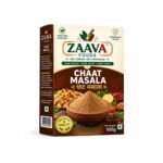 ZAAVA Chaat Masala – 100g Chat Powder for Snacks, Fruits, Salads