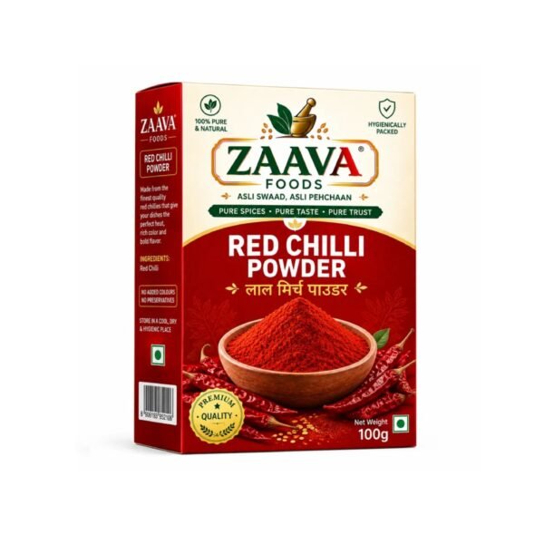 ZAAVA Red Chilli Powder 100g