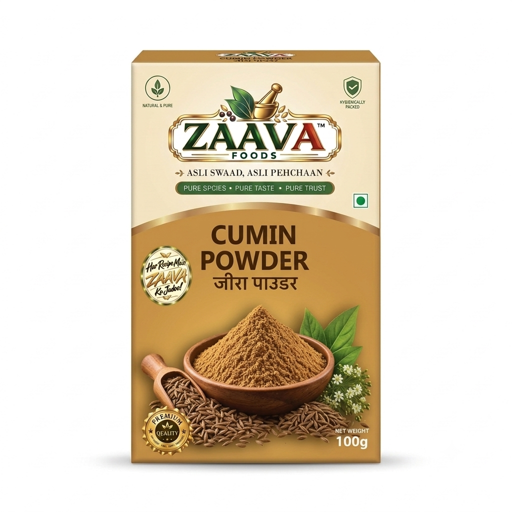 ZAAVA Cumin Powder ( Jeera ) 100g 1